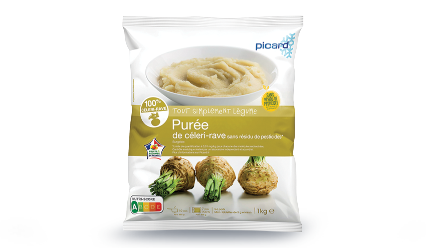 PUREE DE CELERI RAVE - Picard surgelés Pirae